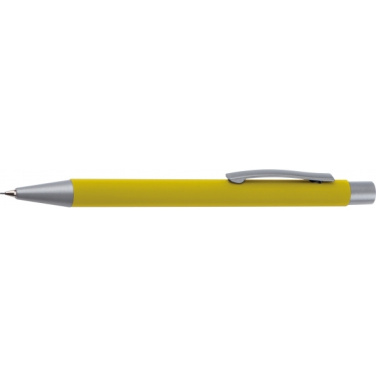 Logotrade promotional merchandise photo of: Mechanical pencil soft touch ANCONA