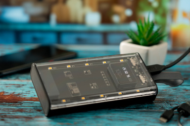 Logo trade promotional gift photo of: Power bank 10 000 mAh DARWIN