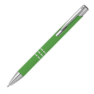 Logotrade promotional product image of: Semi gel pen soft touch DUNMORE