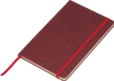 Logo trade promotional merchandise photo of: Lined notebook Algiers