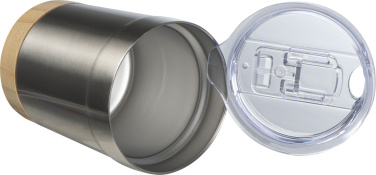 Logotrade business gift image of: Recycled steel cup Turin