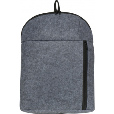 Logo trade promotional gifts image of: RPET Backpack Davos