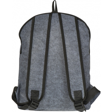 Logo trade promotional items image of: RPET Backpack Davos