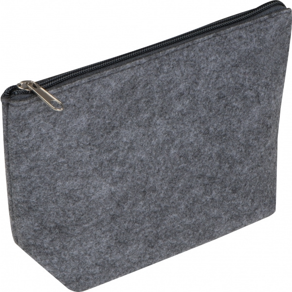 Logotrade promotional giveaway image of: RPET cosmetic bag Cremona