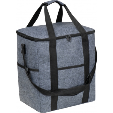 Logo trade promotional giveaway photo of: RPET cooler bag Santo Domingo