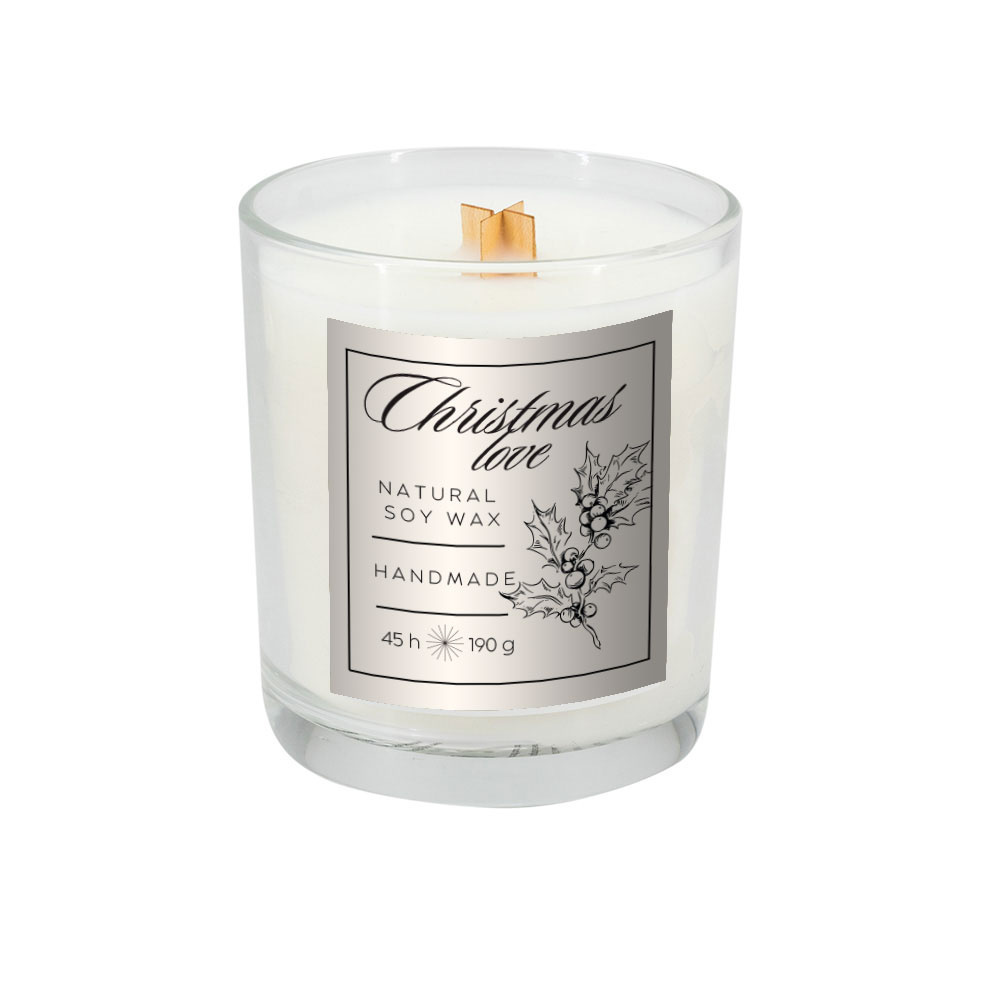 Logotrade promotional giveaways photo of: Soy candle 190g Christmas love