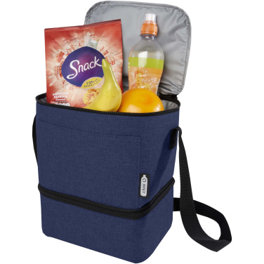 Logotrade promotional item image of: Tundra 9-can GRS RPET lunch cooler bag 9L