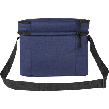 Logotrade promotional item image of: Tundra GRS RPET double compartments cooler bag 13L