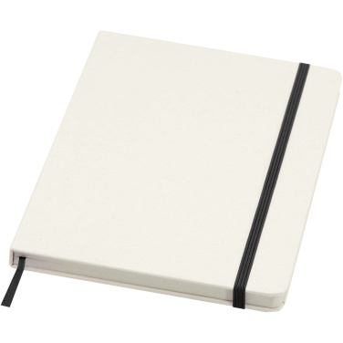 Logotrade promotional merchandise picture of: Bass A5 recycled hard cover notebook with lined pages