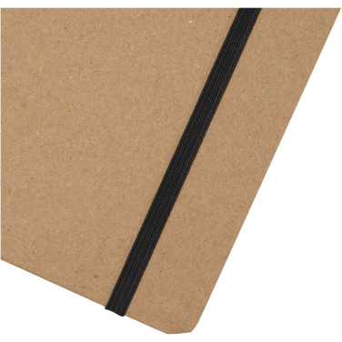 Logotrade promotional item picture of: Holm A5 stone paper hard cover notebook with lined pages