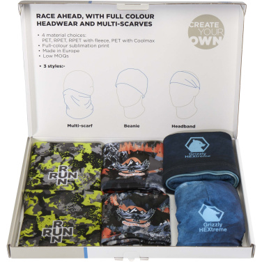 Logo trade corporate gift photo of: Sublimation headwear sample box