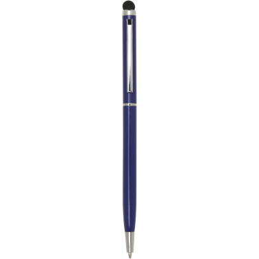 Logo trade corporate gifts picture of: Ore aluminium ballpoint pen with stylus