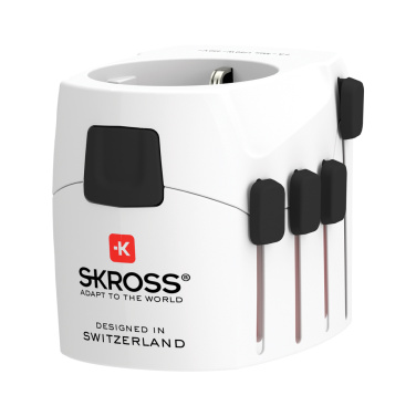 Logo trade promotional giveaways picture of: SKROSS Pro 3-Pole World Travel Adapter