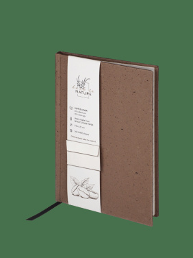 Logo trade advertising products image of: Recycled Coffee Notebook 209733900