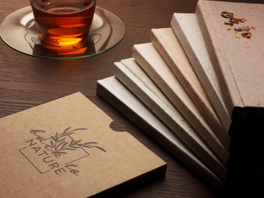 Logo trade promotional item photo of: Recycled Hemp Notebook 209734300