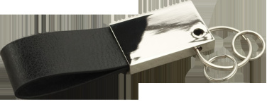 Logo trade corporate gifts image of: Keyring 90909500