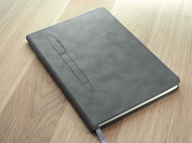 Logo trade promotional giveaway photo of: Magnetic notebook with a pen 124715100
