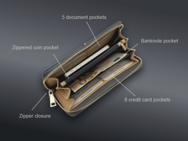 Logo trade promotional gifts picture of: Wallet 36308300