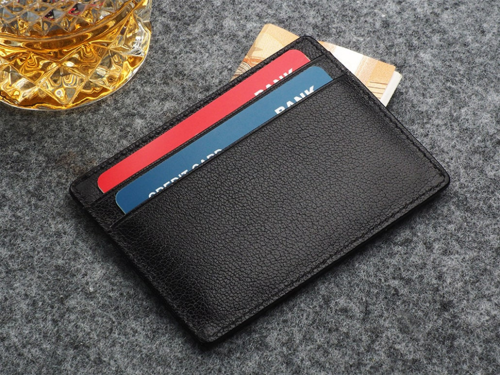 Logo trade promotional giveaways picture of: RFID credit card case 190105200