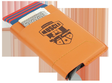 Logo trade advertising products image of: RFID wallet 593119