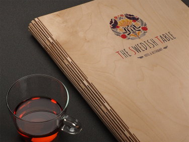 Logo trade advertising products image of: Menu cover 1106121