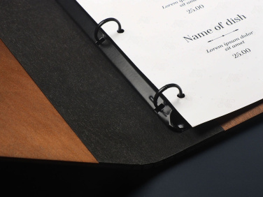 Logo trade promotional merchandise picture of: Menu cover 1106121