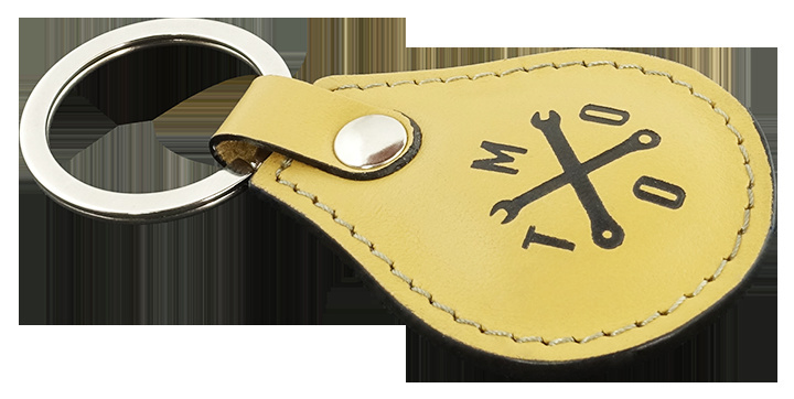 Logo trade promotional items image of: Keyring 569131