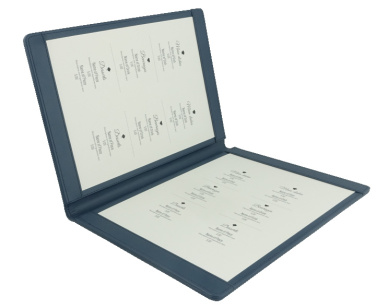 Logo trade corporate gift photo of: Menu cover 1063119