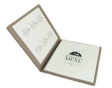 Logo trade promotional giveaway photo of: Menu cover 1078119