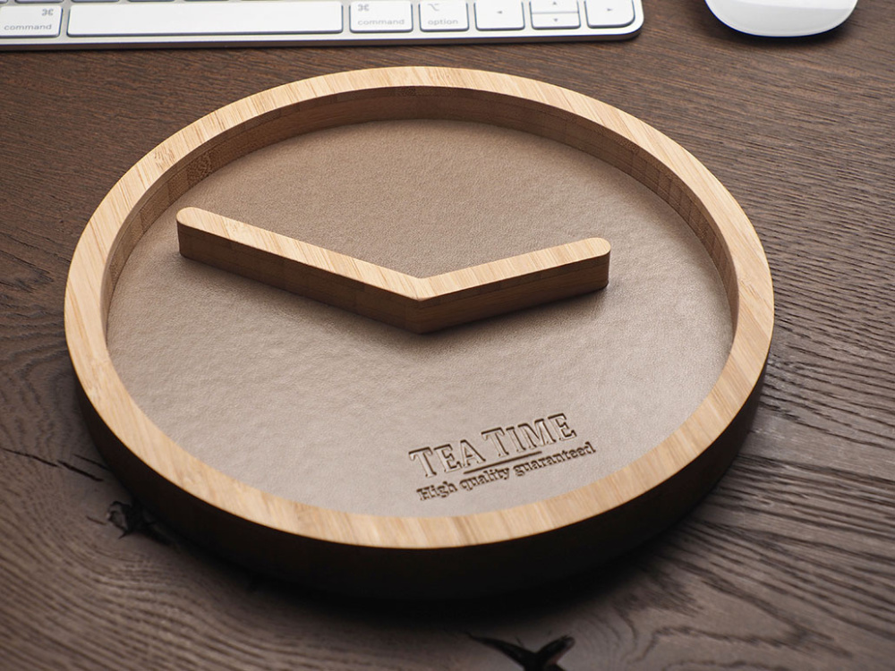Logotrade promotional giveaway image of: Wooden organiser 1843292