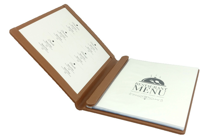 Logo trade advertising products picture of: Menu cover 1055119