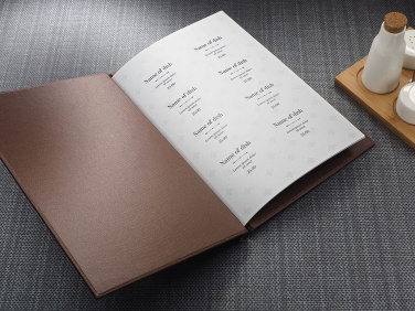 Logo trade advertising product photo of: Menu cover 1720280