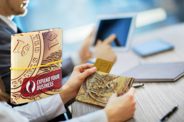 Logo trade promotional gifts picture of: Origami wallet 998117