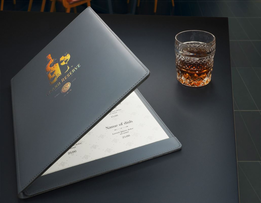 Logotrade promotional merchandise image of: Menu cover Fine Dining 1059094