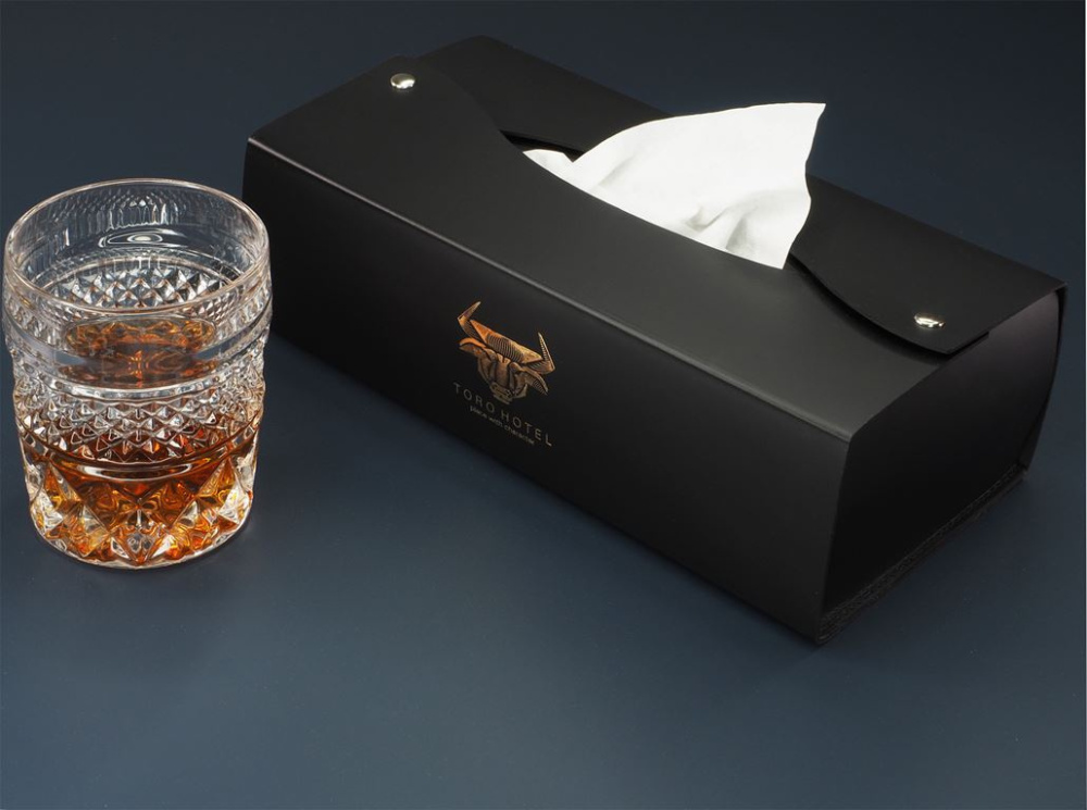 Logo trade promotional giveaways picture of: Tissue box 1156094