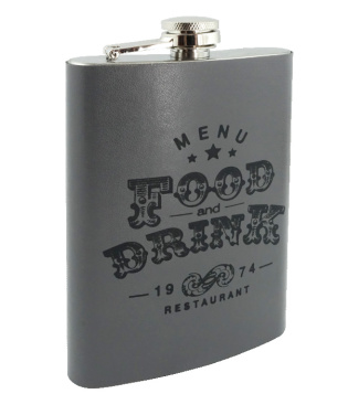 Logo trade promotional item photo of: Hip flask 425119
