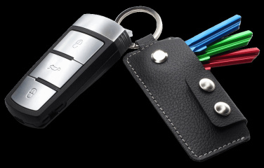 Logo trade promotional items picture of: Keyring 1276157