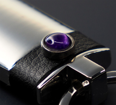 Logotrade promotional gift image of: Amethyst Keyring 1296095