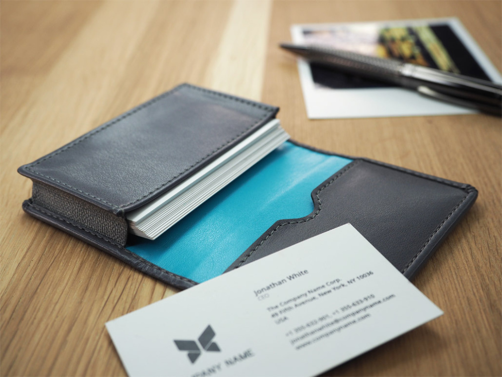 Logotrade promotional merchandise picture of: Business card holder 227119