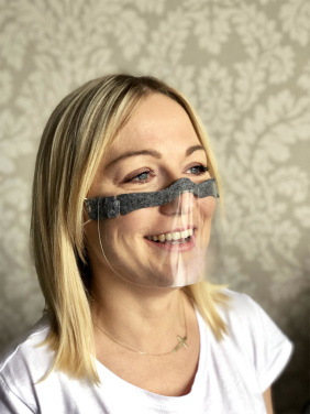 Logotrade promotional merchandise picture of: HESTIA clear face shield-mask for mouth and nose 1452162