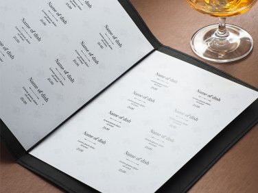 Logo trade business gift photo of: Menu cover Ambiente 1179265