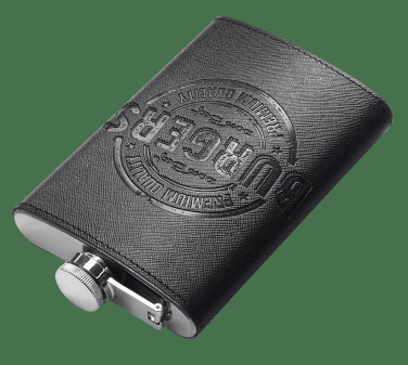 Logo trade promotional gifts image of: Hip flask 425113