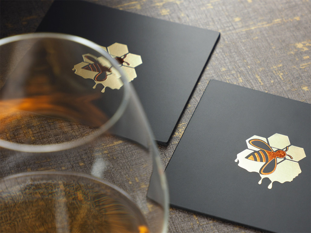 Logotrade promotional giveaway picture of: Coaster 1046094