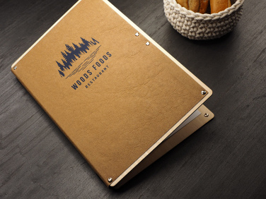 Logo trade promotional merchandise photo of: Menu cover 1665121