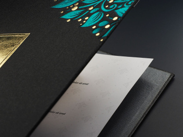 Logo trade promotional giveaways picture of: Menu cover 1681280