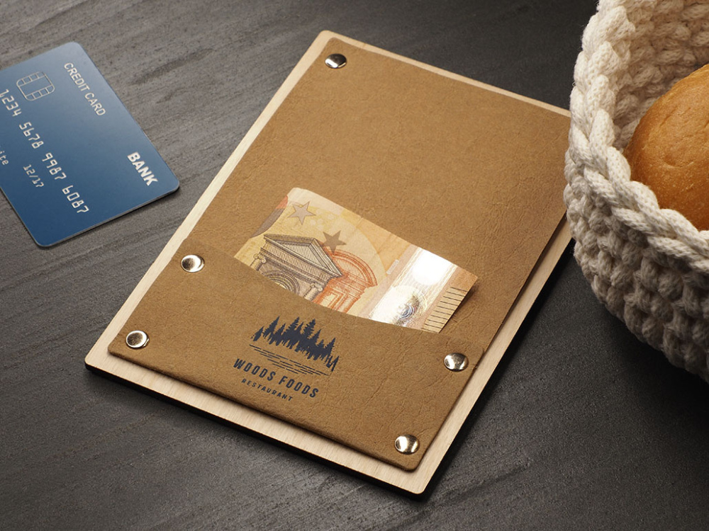 Logo trade corporate gift photo of: Bill holder 1053121