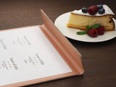 Logo trade promotional gift photo of: Menu cover 1241281