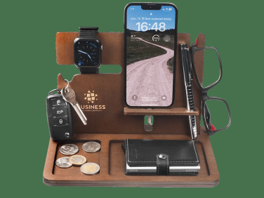 Logotrade promotional gift image of: Wooden organiser 2016121