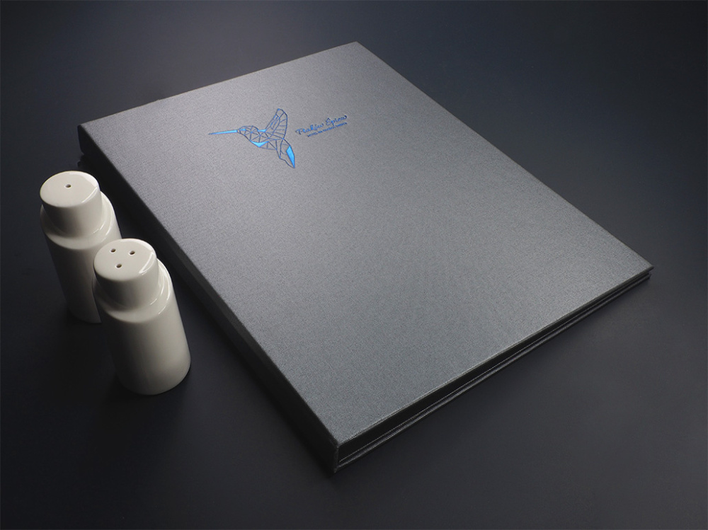 Logo trade promotional merchandise picture of: Menu cover 1804280