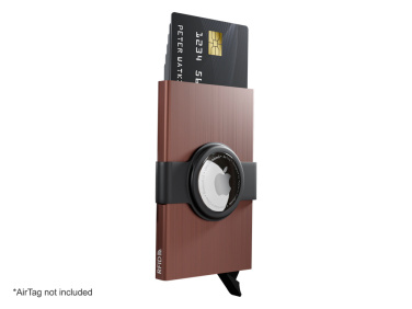Logo trade corporate gifts picture of: RFID credit card case with holder for AirTag 2163155